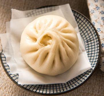 Kimchi Pork Steamed Buns
