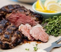 Lamb Fillet with Walnut Pesto