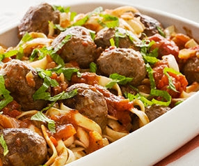 Lamb Meatballs & Mint Ragu