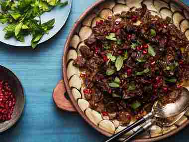 Lamb Tagine with Pomegranate