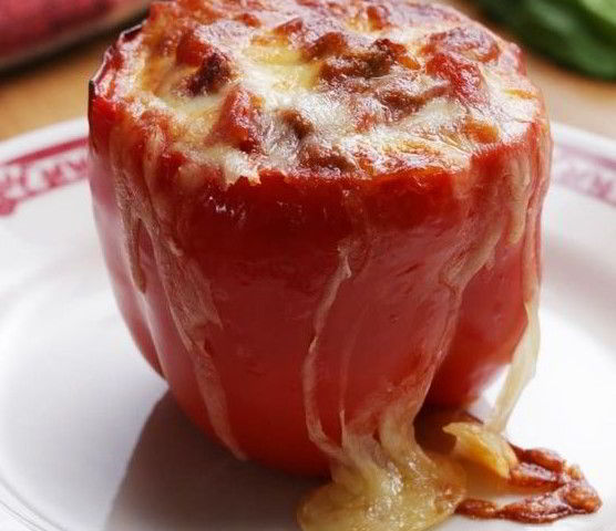 Lasagna-Stuffed Peppers