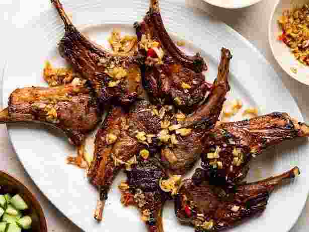 Lemon Grass Lamb Chops