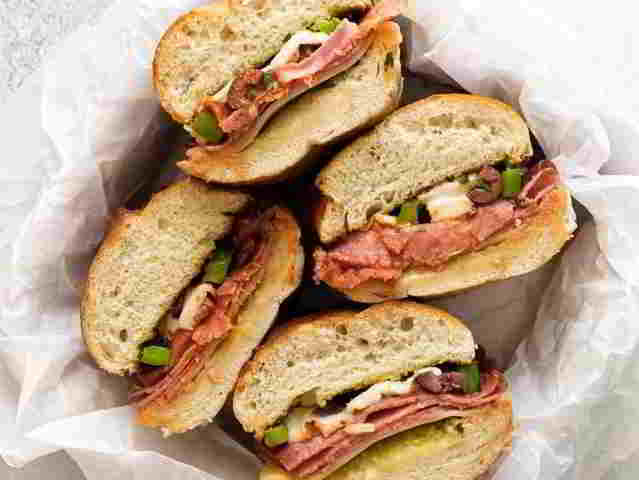 Loaded Pizza Sandwiches