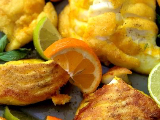 Mahi Sorkh Shodeh (Persian Fried Fish)