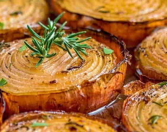 Marinated Slow Roasted Onions