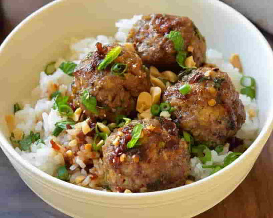 Meatballs with Chilli Sauce