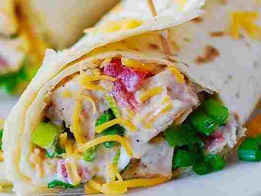 Mexican Chicken Wraps