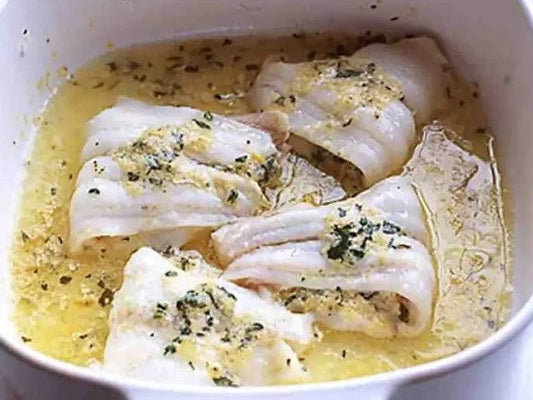 Microwave Lemon-Horseradish Sole