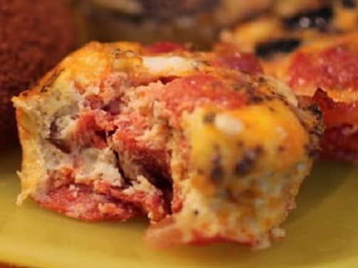Mini Egg Pizzas