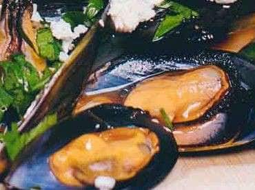 Ouzo Steamed Mussels