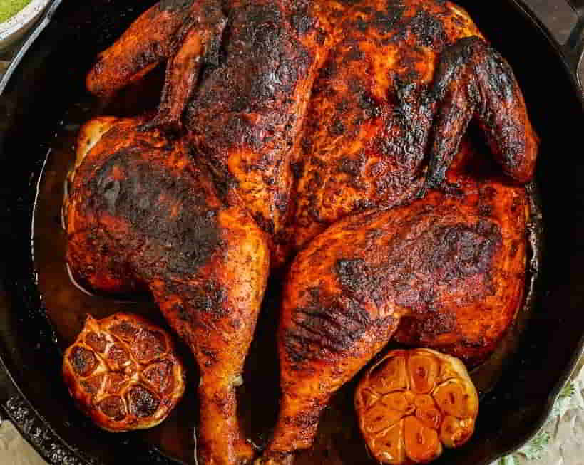 Peruvian Chicken With Aji Verde