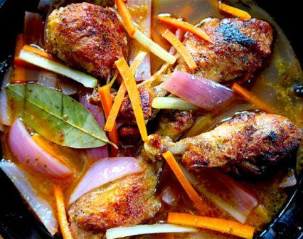 Peruvian Pickled Chicken (Escabeche de Pollo)