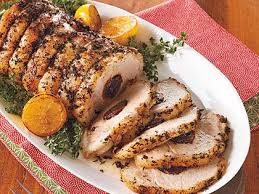 Pork Loin with Prune & Sage Stuffing