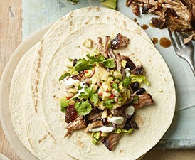 Pork with Banana Salsa