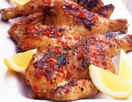 Portuguese Style Barbecued Chicken