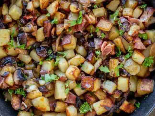 Potato Mushroom Breakfast