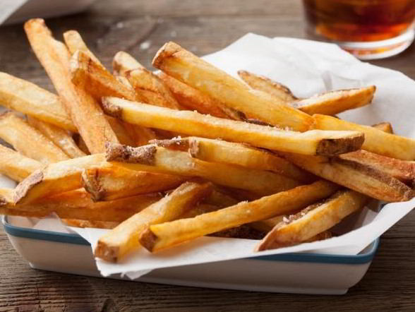 Raspberry Vinegar French Fries