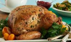 Roast Turkey with Pomegranate Glaze