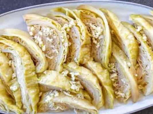 Roasted Cabbage Wedge Salad