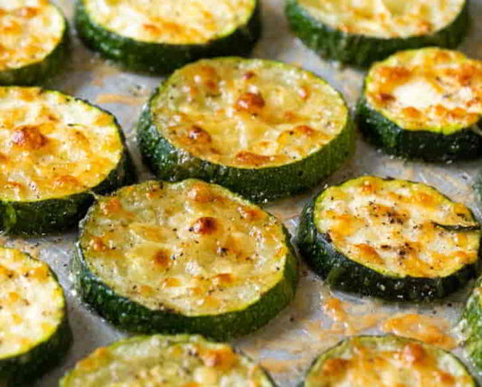 Roasted Parmesan Zucchini