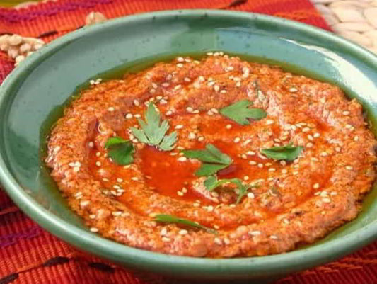 Muhammara - Roasted Pepper & Walnut Dip