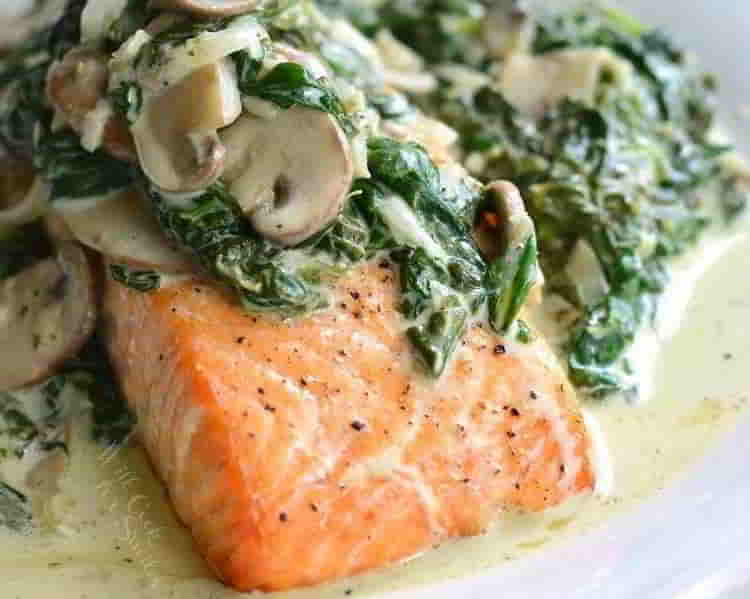 Salmon Florentine