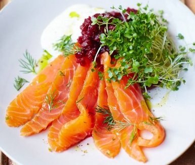 Salmon Gravadlax
