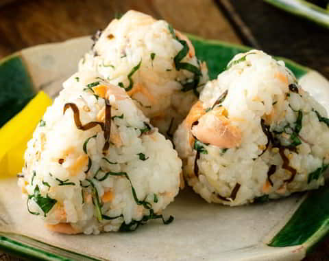 Salmon & Shio Kombu Onigiri