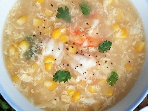 Shrimp Egg Drop Soup