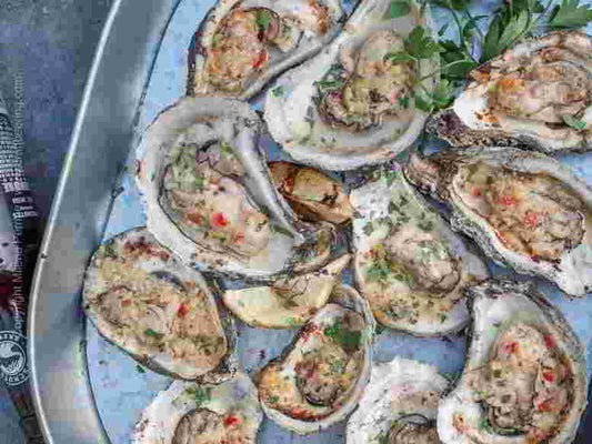 Smoked Chargrilled Oysters