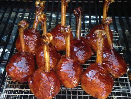 Smoked Chicken Lollipops