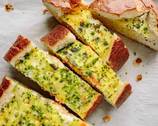 Smoked Salmon Egg Boats