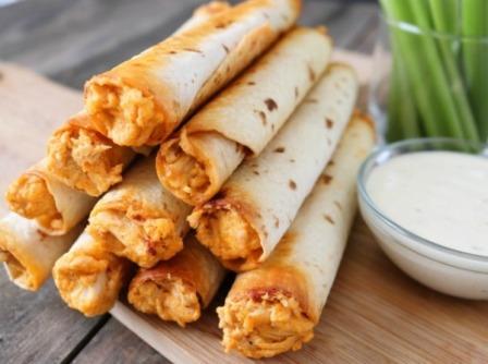 Smokey Chicken Taquitos