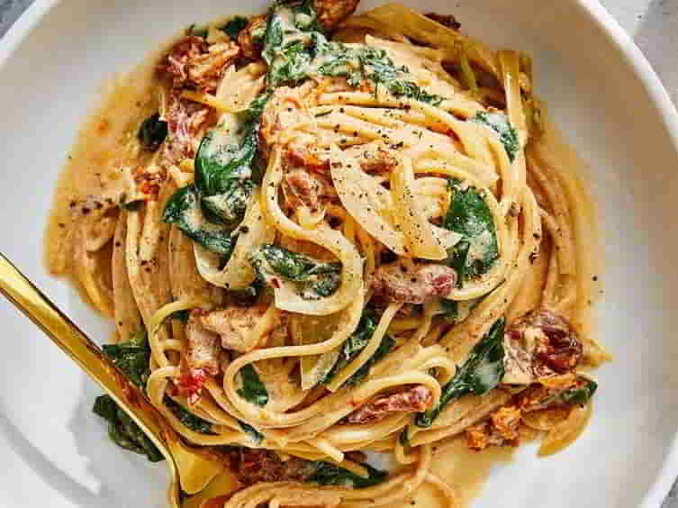 Spaghetti & Spinach