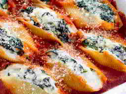 Spinach Stuffed Shells