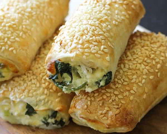 Spinach and Ricotta Rolls