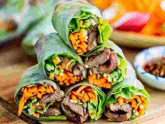 Spring Rolls with Yakiniku