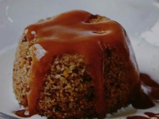 Steamed Orange Puddings with Grand Marnier Custard