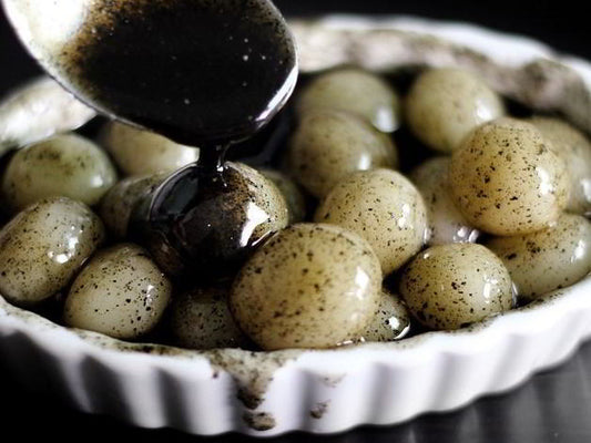 Sticky Sesame Rice Balls (Tangyuan)