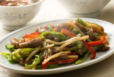 Stir-fry Beef with Bamboo Shoots