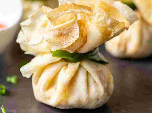 Stuffed Chicken Crêpe Pockets