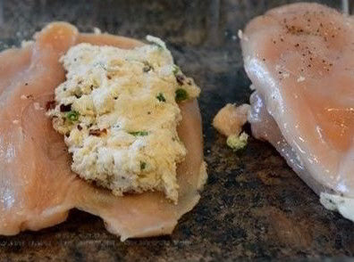 Stuffed Chicken Masala