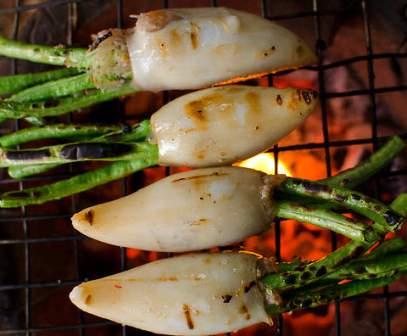 Stuffed Kampot Squid