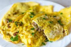 Stuffed Omelette with Minced Beef