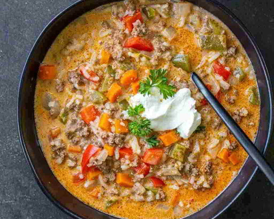 Stuffed Peppers Soup