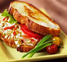 Surimi Salad Sandwiches