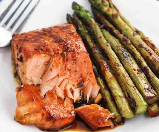 Sweet & Spicy Orange Salmon
