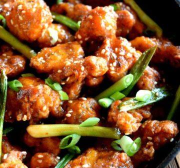 Szechuan Popcorn Chicken