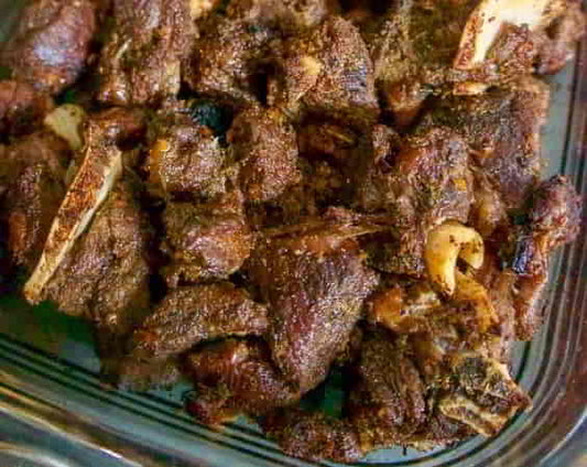 Tassot Cabrit (Fried Goat Meat Bits)