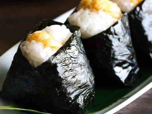 Tempura Shrimp Rice Ball (Tenmusu)